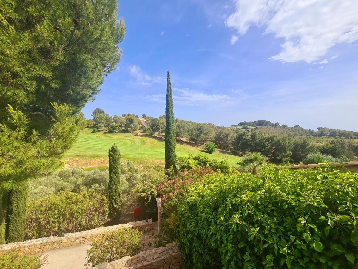 Superbe Villa-Domaine Avec Golf Piscine Et Tennis Saint-Cyr-sur-Mer Bagian luar foto
