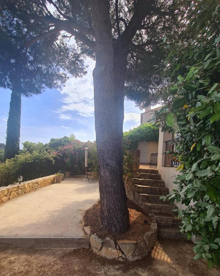 Superbe Villa-Domaine Avec Golf Piscine Et Tennis Saint-Cyr-sur-Mer Bagian luar foto