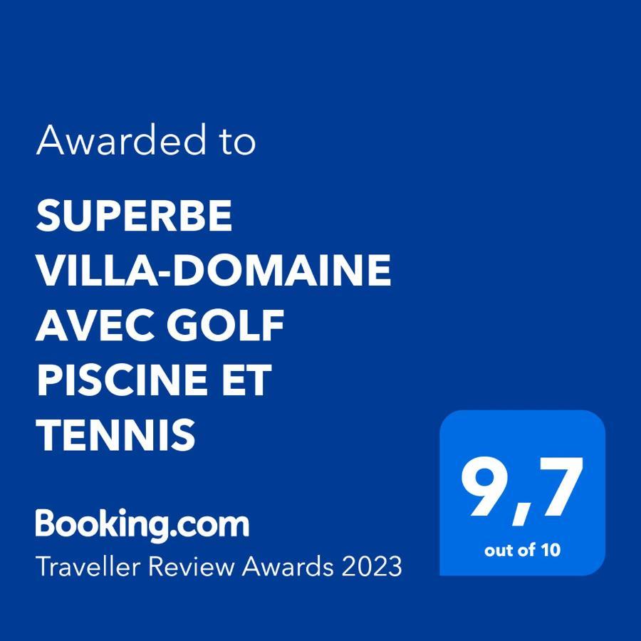 Superbe Villa-Domaine Avec Golf Piscine Et Tennis Saint-Cyr-sur-Mer Bagian luar foto